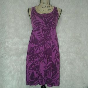 Everyday Palm Leaf Design Dress